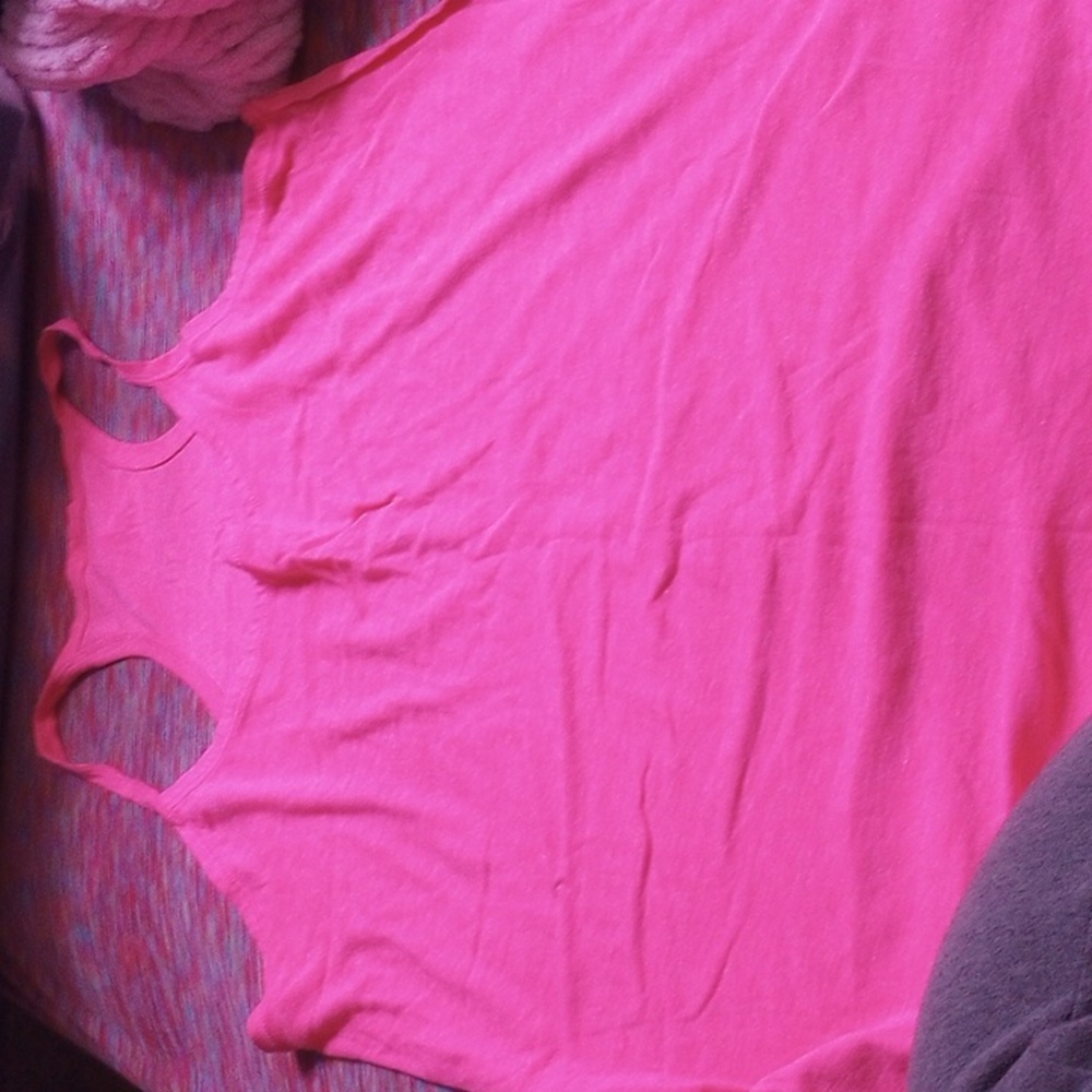 Pink Sports Tank Top